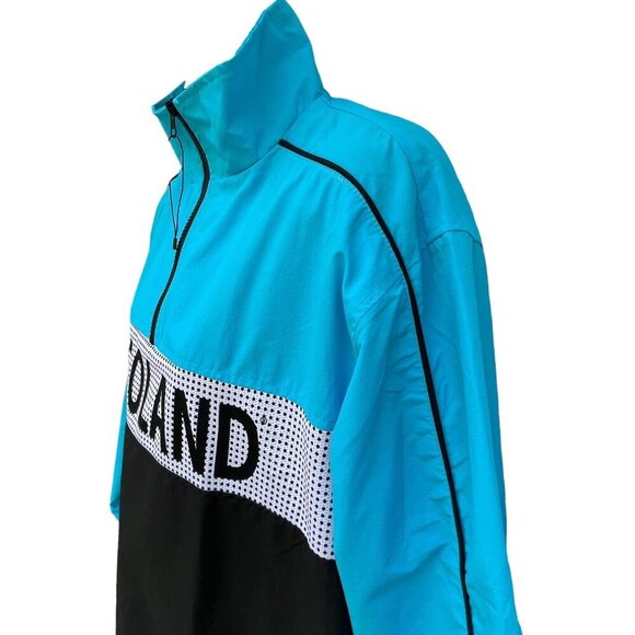 Legoland New York 1/4 Zip Pullover Windbreaker Turquoise Unisex Youth XL - Picture 3 of 7